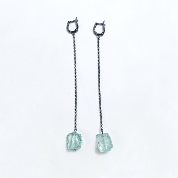 Серьги Gothic crystal длинные
