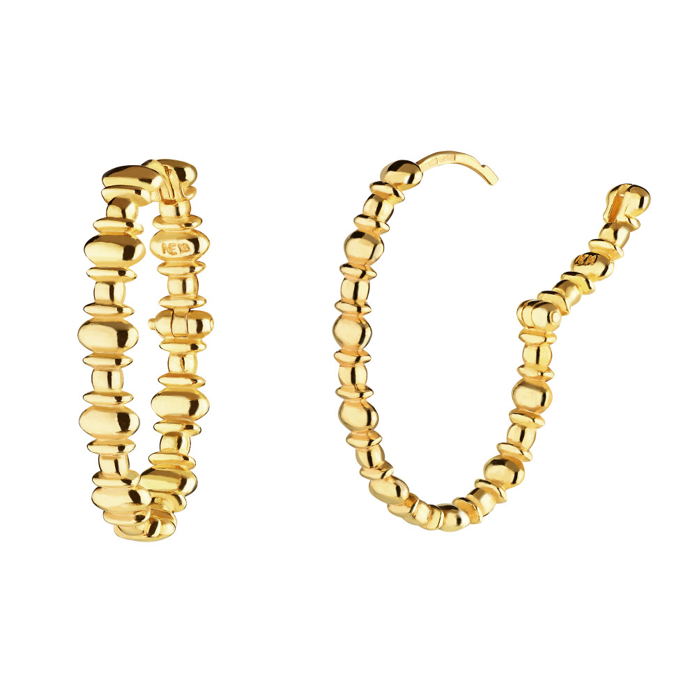 Серьги Ovals Gold