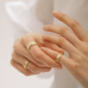 Кольцо Eteri Gold узкое