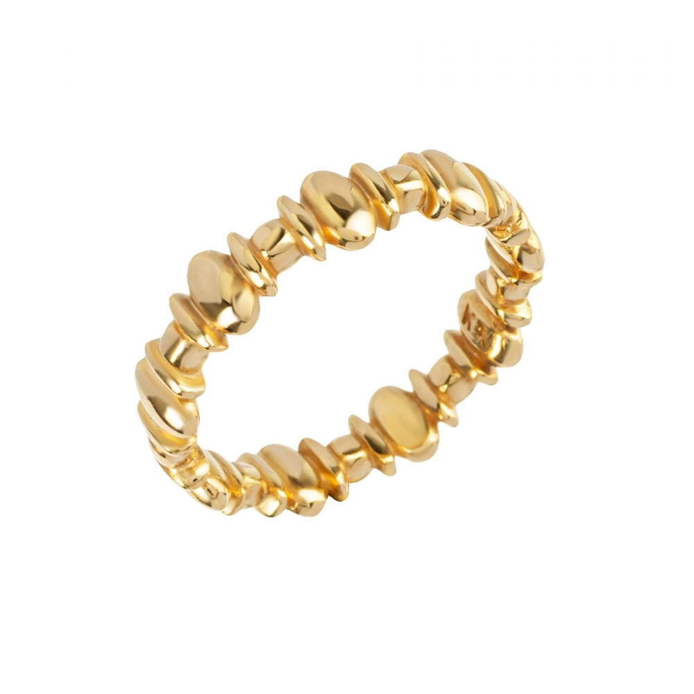 Кольцо Ovals Gold Gloss