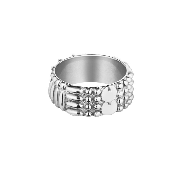 Кольцо Вышивка Silver